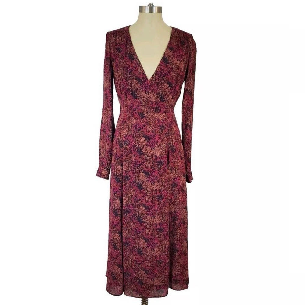 Wilfred by Aritzia Floral Wrap Dress - Picture 5 of 7